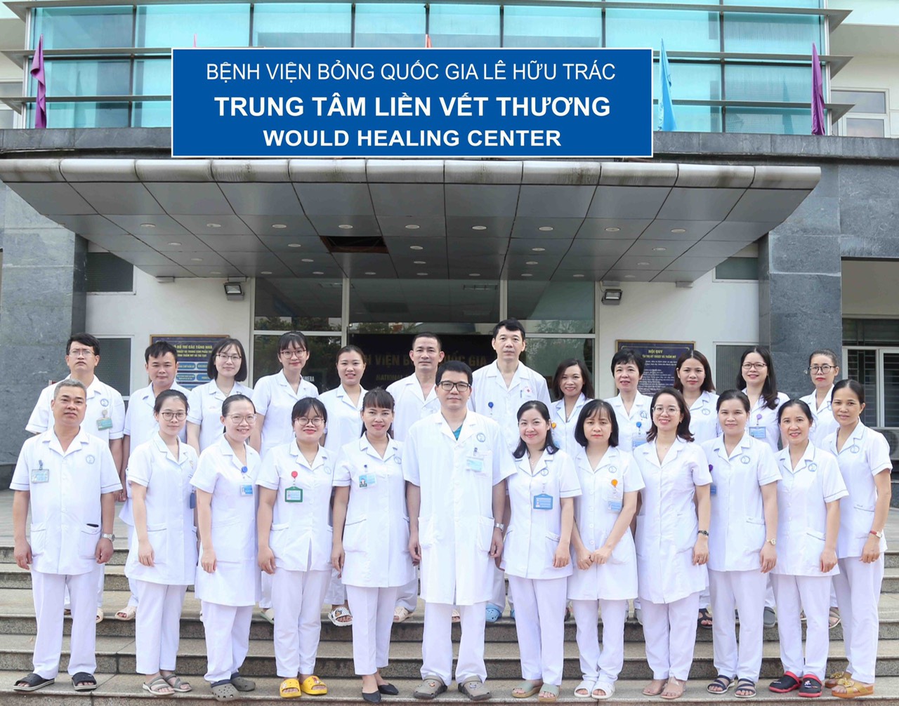 Trung tâm Liền vết thương - Nơi sự hy vọng được sẻ chia, sự tâm huyết được nâng tầm.