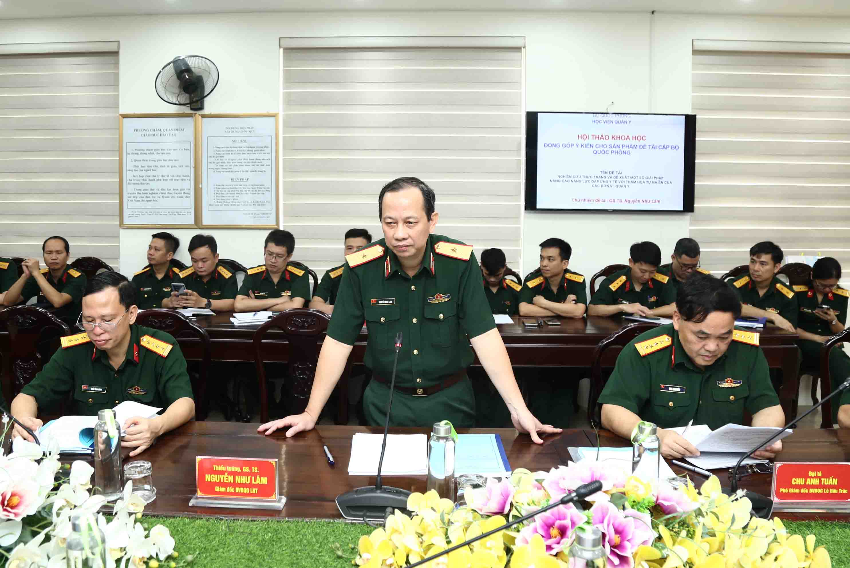 Bệnh viện Bỏng Quốc gia Lê Hữu Trác tổ chức Hội thảo  "Đội quân y cứu trợ thảm hoạ”