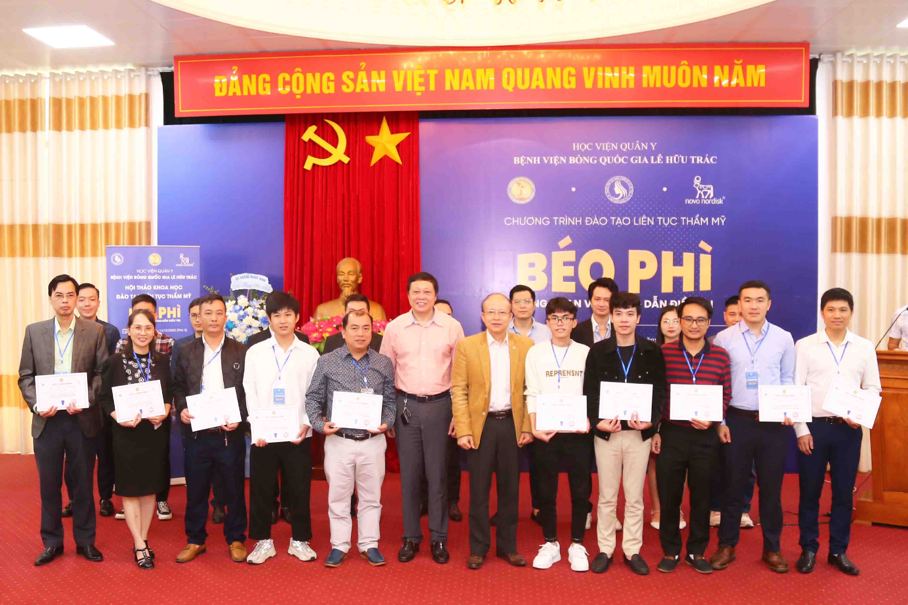 Bệnh viện Bỏng Quốc gia Lê Hữu Trác tổ chức Hội thảo khoa học Béo phì "Tổng quan chẩn đoán và điều trị"