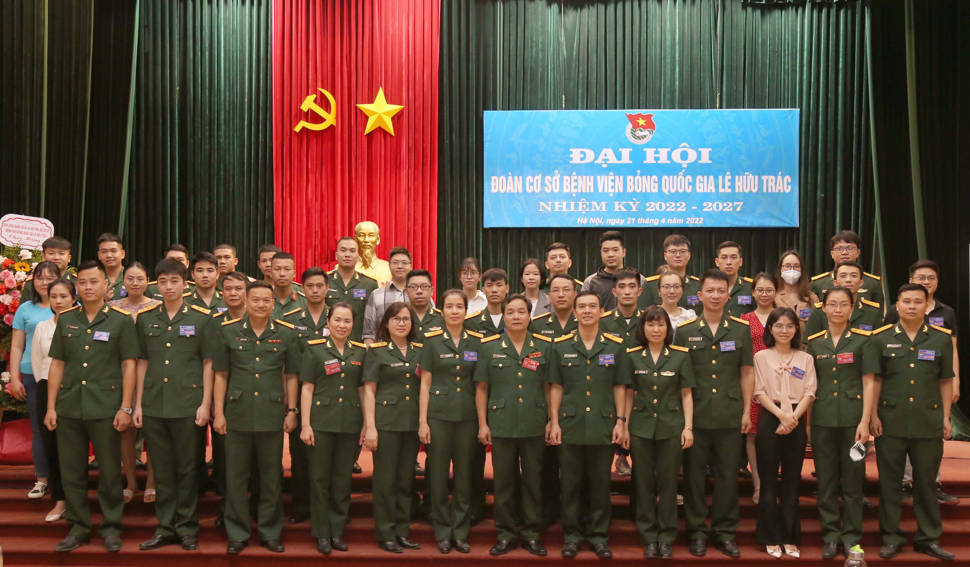 Đoàn cơ sở Bệnh viện Bỏng quốc gia Lê Hữu Trác tổ chức thành công Đại hội nhiệm kỳ năm 2022- 2027