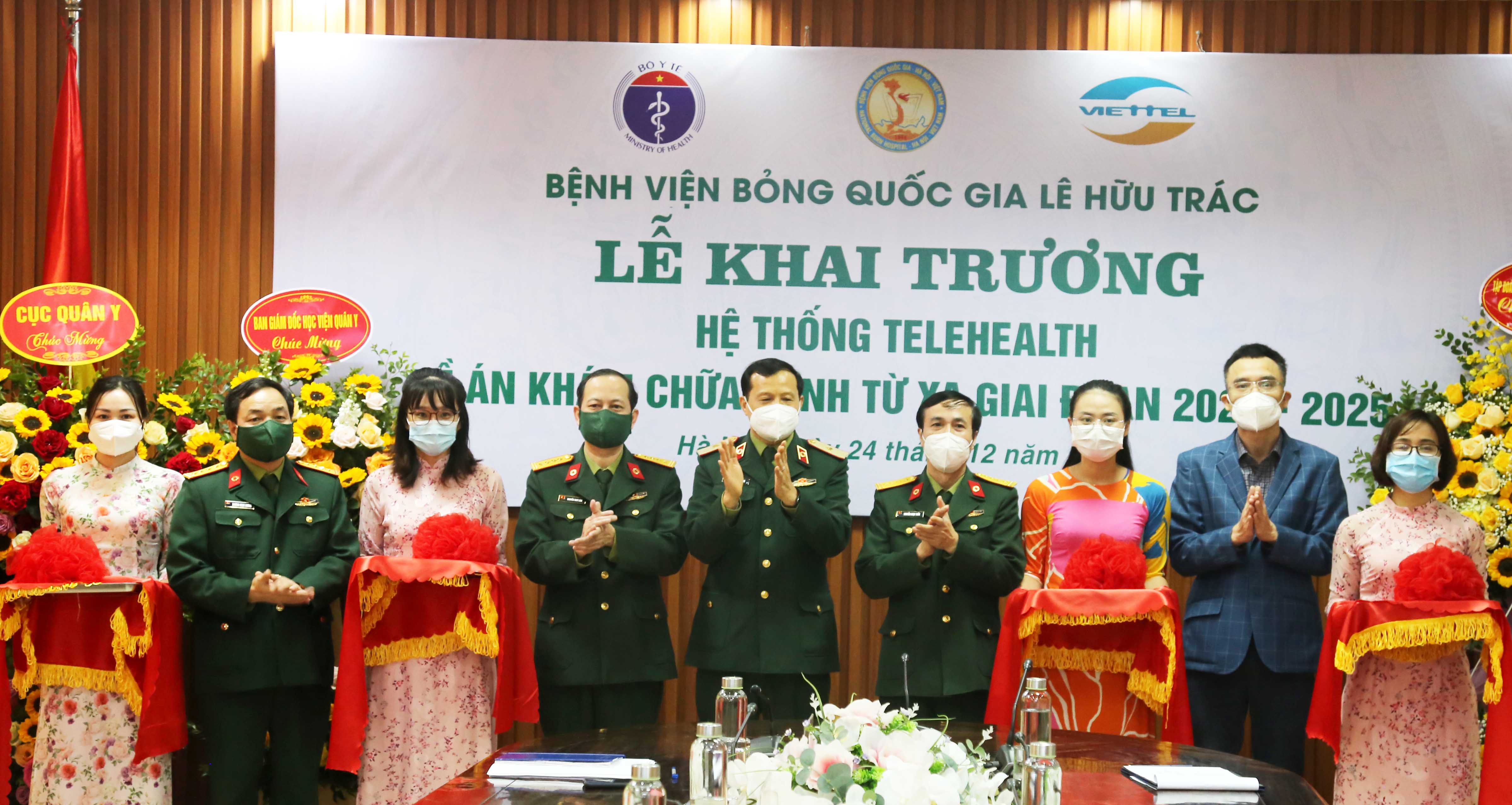 Bệnh viện Bỏng quốc gia Lê Hữu Trác “Khai trương và đưa vào hoạt động hệ thống Telehealth, thuộc Đề án Khám, chữa bệnh từ xa giai đoạn 2020-2025”