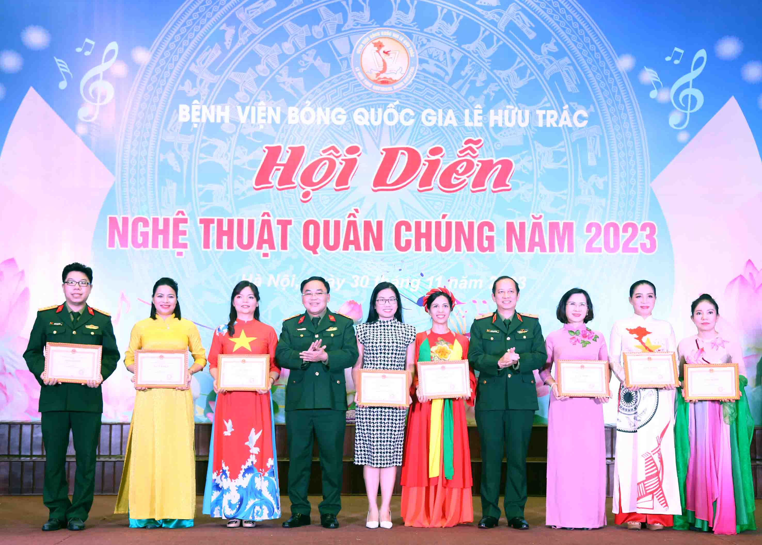 Bệnh viện Bỏng Quốc gia Lê Hữu Trác tổ chức Hội diễn Nghệ thuật quần chúng 