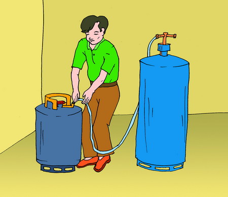 Bỏng lửa xăng cách đây 5 năm