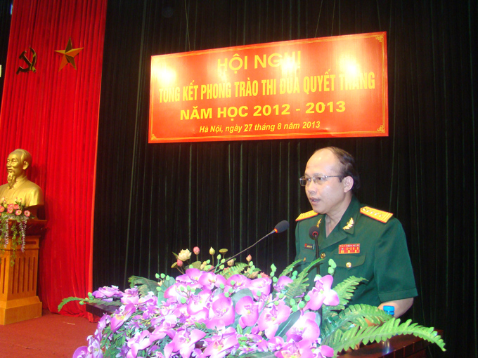 Hội nghị Tổng kết phong trào thi đua quyết thắng năm học 2012-2013