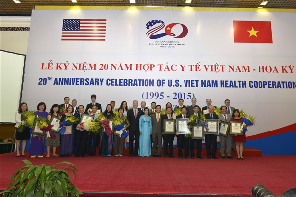 Kỷ niệm 20 năm Hợp tác y tế Việt Nam – Hoa Kỳ