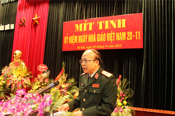 Viện Bỏng Quốc gia tổ chức mít tinh kỷ niệm ngày nhà giáo việt nam 20-11