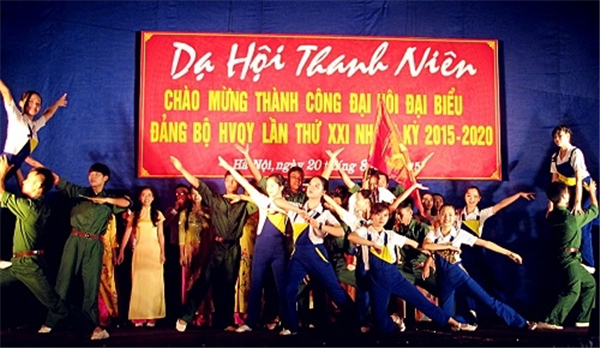 Sôi động Dạ hội thanh niên Học viện Quân y