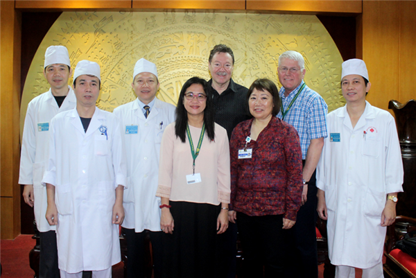 Tập huấn về chăm sóc vết thương tại Viện Bỏng Quốc gia