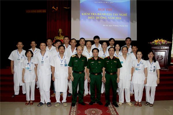 Hội thi kiểm tra đánh giá tay nghề điều dưỡng Viện Bỏng năm 2016