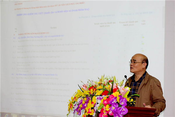 Bộ Y tế phúc tra kết quả tự đánh giá chất lượng bệnh viện của Viện Bỏng năm 2016 