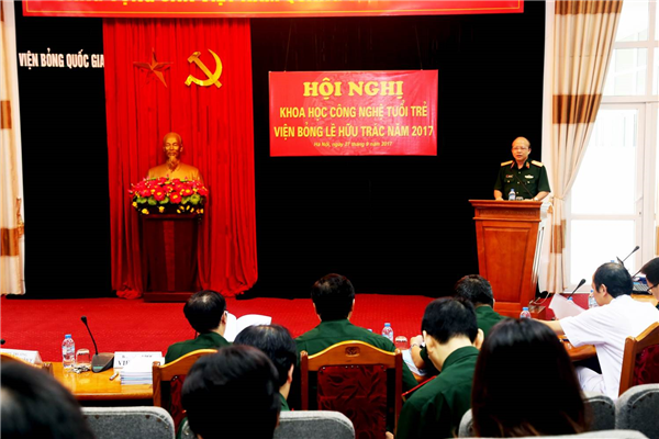 Hội nghị khoa học công nghệ tuổi trẻ Viện Bỏng Lê Hữu Trác năm 2017