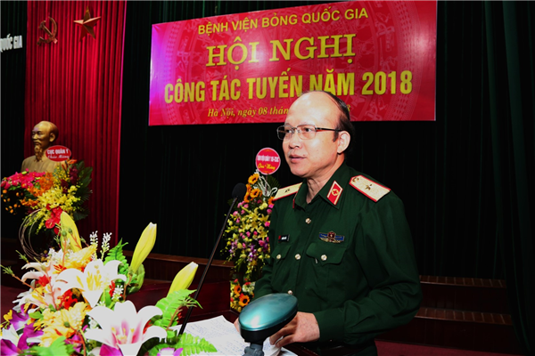 Hội nghị công tác tuyến Bệnh viện Bỏng Quốc gia năm 2018