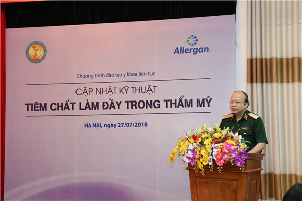 Tập huấn cập nhật kỹ thuật tiên chất làm đầy trong thẩm mỹ