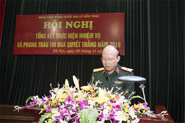 Bệnh viện Bỏng Quốc gia tổ chức Hội nghị Tổng kết thực hiện nhiệm vụ và phong trào Thi đua Quyết thắng năm 2019