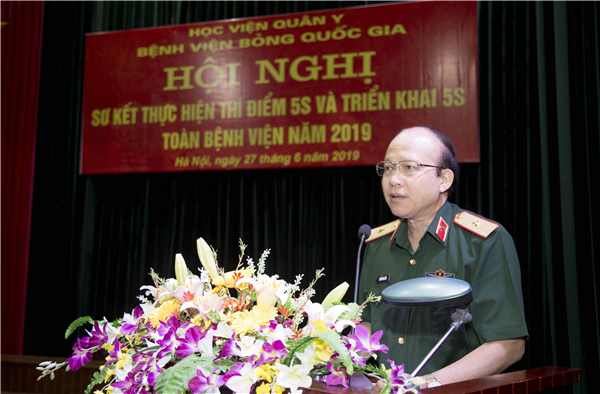 Hội nghị Sơ kết thực hiện thí điểm và triển khai 5S toàn Bệnh viện năm 2019