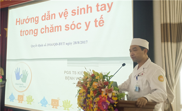 Hưởng ứng phong trào Phát động vệ sinh tay năm 2020