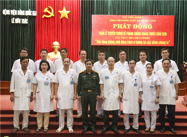 Phát động tuần lễ truyền thông phòng, chống kháng thuốc năm 2020