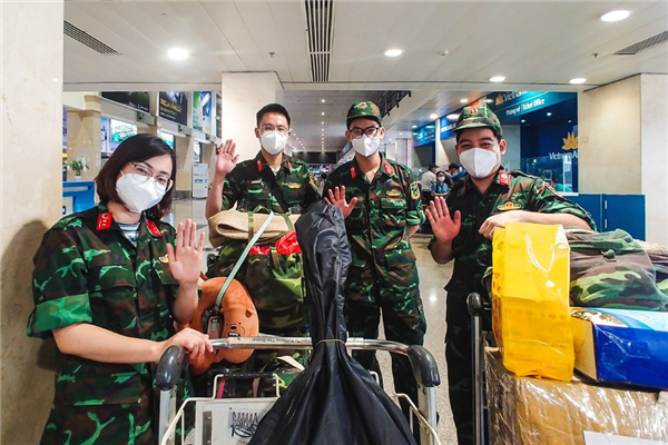 Gần 500 cán bộ, học viên Học viện Quân y hoàn thành nhiệm vụ trở về đơn vị