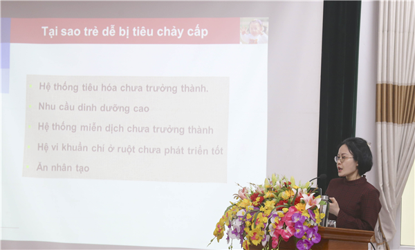 Tập huấn cập nhật chẩn đoán và điều trị tiêu chảy cấp ở trẻ em