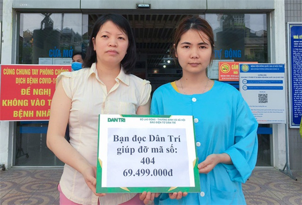 Bạn đọc giúp đỡ người đàn ông bốc cháy như "ngọn đuốc" gần 70 triệu đồng